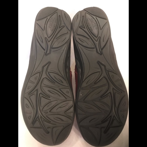 NIB Earth Natural Tahoe Merlot Leather Side Zip Ankle Booties 7 1/2 Wide - Picture 8 of 12